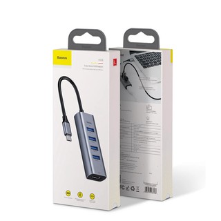 [Type-C ra 3USB +HDMI] HUB/Bộ chia cồng Baseus Enjoy Series
