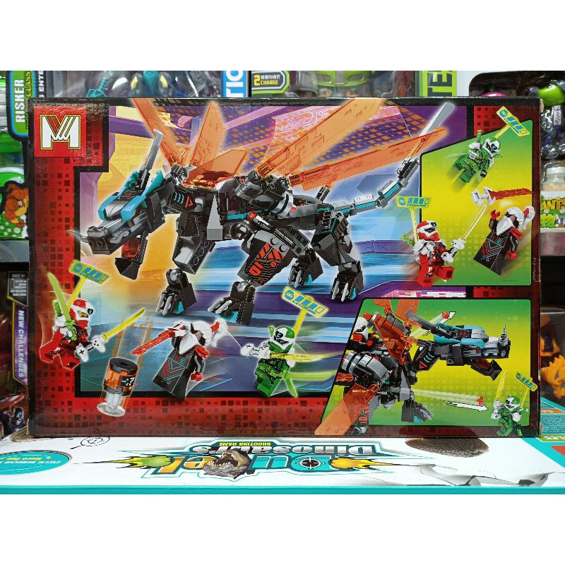 Xếp hình lắp ghép lê gô NINJA Rồng MG152
