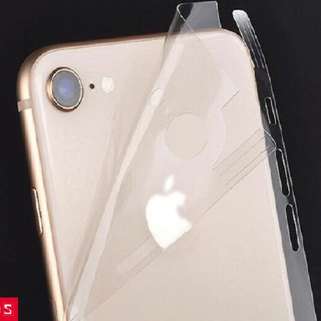 Miếng dán mặt lưng Cho IPHONE PPF 7 MÀU nilon dẻo - Dán Skin IP 7/7Plus/8/8Plus/X/Xr/ Xs max/11/12/13 Pro Max dễ dán