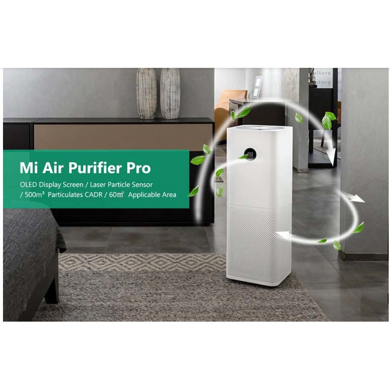 [Bản quốc tế] Máy lọc không khí Mi Air Purifier Pro - Phân phối bởi DigiWorld