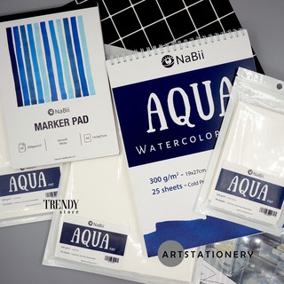 [NABII] Giấy vẽ Màu Nước Nabii Aqua Fat 300gsm
