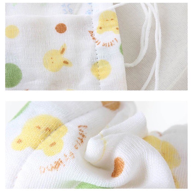 Set 10 khẩu trang xô hoạ tiết chống bụi bẩn cho bé _10PK77