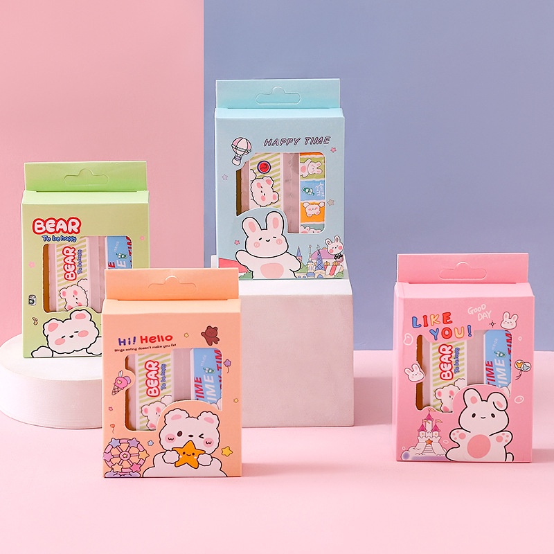 Băng keo cá nhân urgo hình họa tiết cute dễ thương 1 hộp 20 miếng ơ gâu dán vết thương ít thấm nước