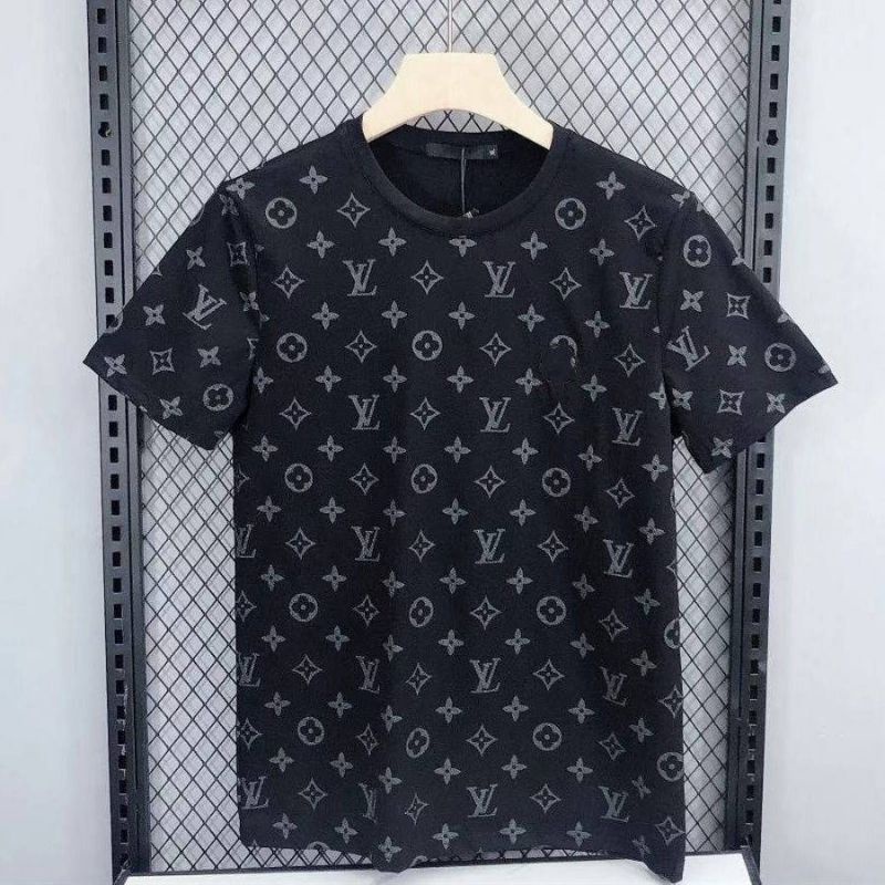 Áo Thun LV In Logo Chất Cotton Nam Nữ