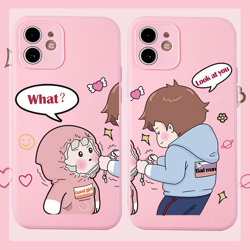 Ốp Lưng Silicone Họa Tiết Hoạt Hình Dễ Thương Cho Iphone 12 11 Pro Max Iphone X Xr Xs Max Iphone 8 7 6 6s Plus Ip6 Ip7 Ip8 Ip11 Ip12 | BigBuy360 - bigbuy360.vn