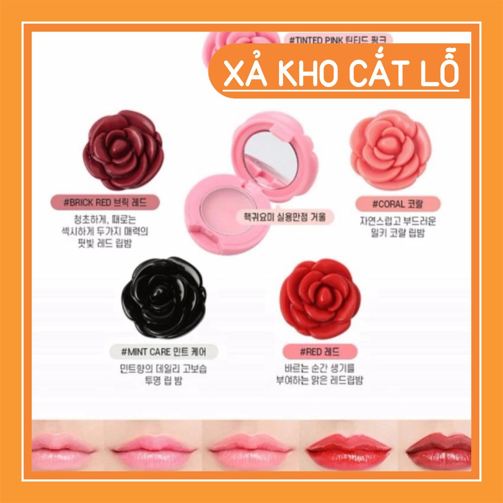 [XẢ KHO_GIÁ GỐC] Son Dưỡng Hoa Hồng 3CE Pot Lip Tinted Pink - Hồng Phớt