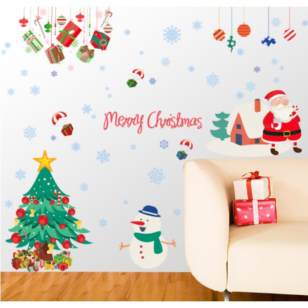 Decal trang trí Giáng sinh - Noel S10