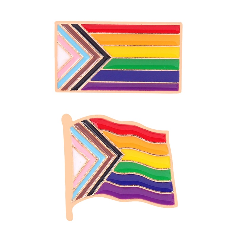 Bộ Ghim Cài Áo Cầu Vồng Hình Tuần Lộc Gay Lesbian