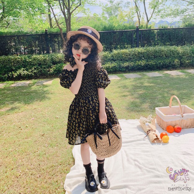 Giày Búp Bê Đính Hoa Cúc Xinh Xắn Dành Cho Bé Gái