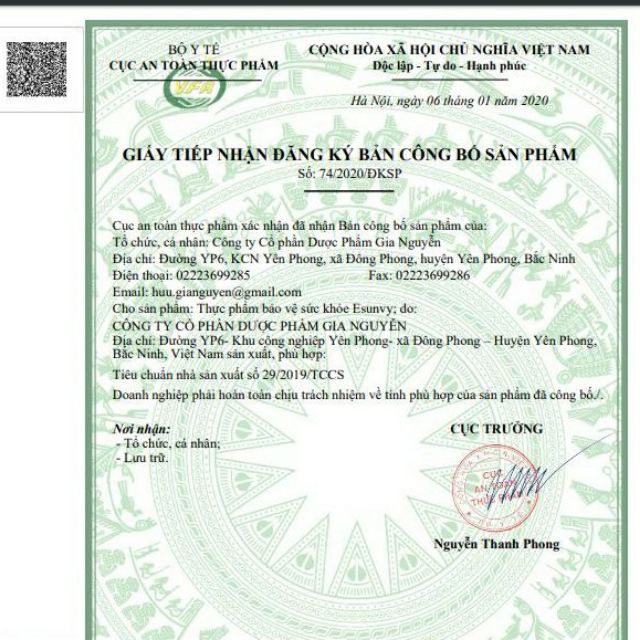 [Sẵn] Viên uống ngừa mun Esunvy - chiết xuất Thảo dược  Chĩnh Hãng | BigBuy360 - bigbuy360.vn