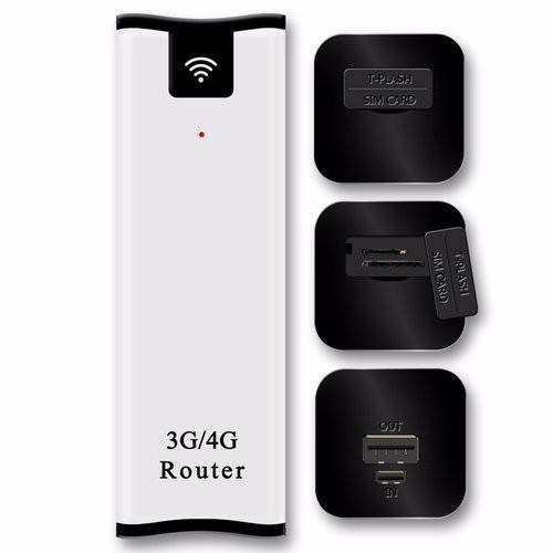 Bộ phát wifi bằng sim 3G 4G kiêm pin dự phòng 2200 - PWF3G - 2200