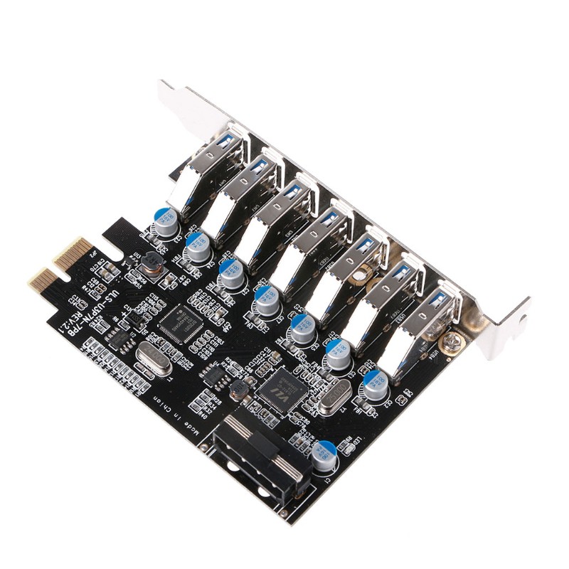 Card Chuyển Đổi Usb 3.0 Sang 15-pin Sata 7 Cổng | BigBuy360 - bigbuy360.vn