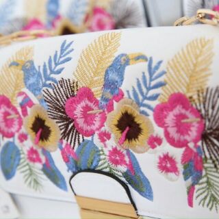 Túi STRADIVARIUS HOA XUẤT DƯ