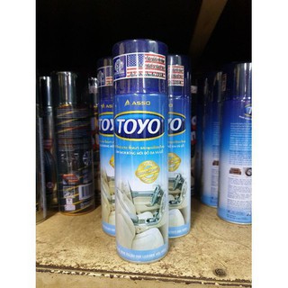 Bình Xịt Làm Bóng Đồ Da và Gỗ TOYO 500ml