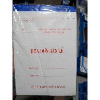 Hoá đơn bán lẻ A4/A5 (1liên,2liên,3liên)