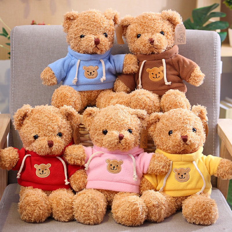 Gấu Teddy Mặc Áo Hoodie Dễ Thương Cao Cấp Gấu Bông City