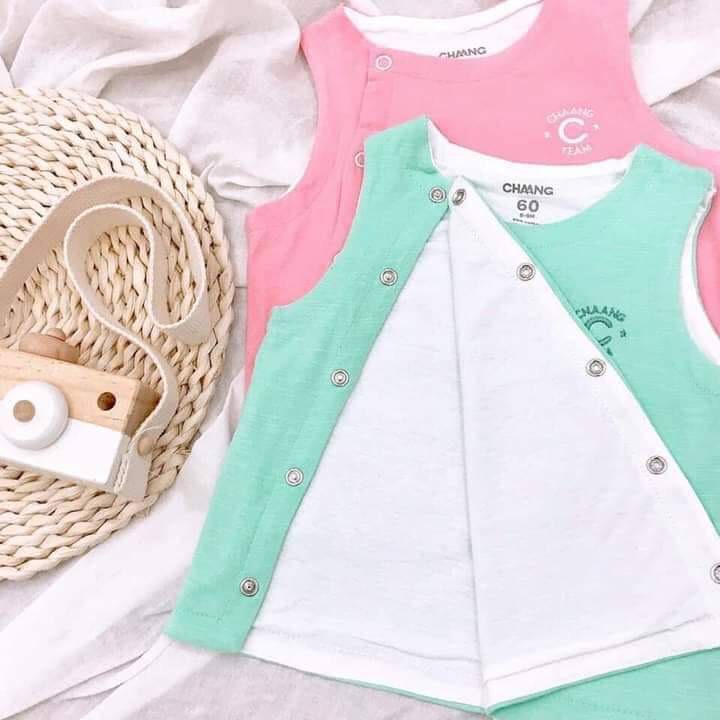 Chaang áo gile mỏng cotton thu đông cho bé trai bé gái