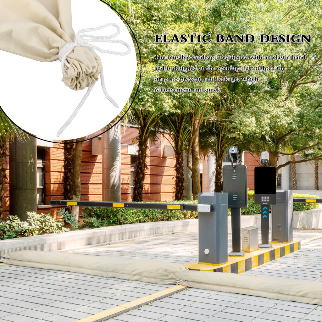 1 Túi Cát Dày Bằng Vải Bạt Đàn Hồi Cao Chống Nước Chống Mốc Có Thể Tái Sử Dụng