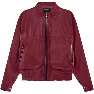 Áo da jacket unisex fomo gramp jacket