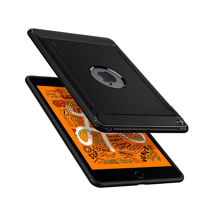 Ốp lưng iPad Mini 5 2019 / iPad Mini 4 Spigen Rugged Armor - Hàng chính hãng | BigBuy360 - bigbuy360.vn