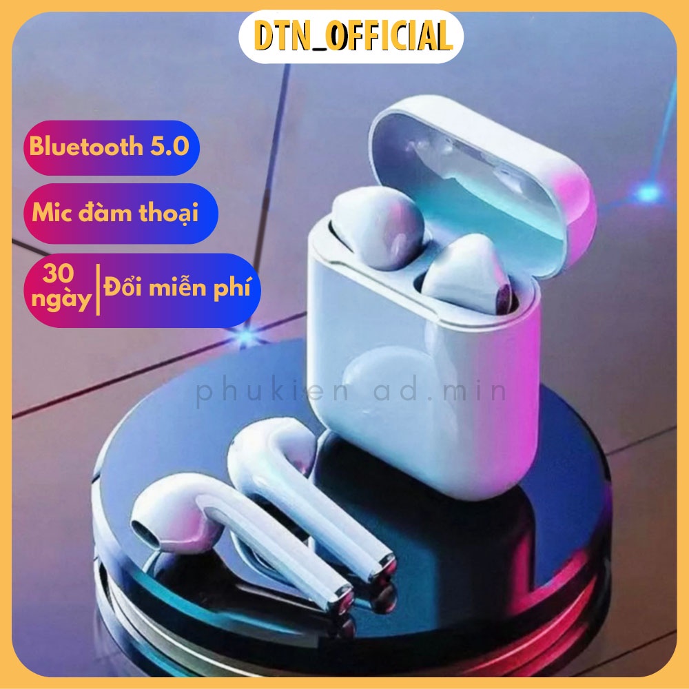 Tai nghe bluetooth l12 TWS 5.0 tai nghe l12 không dây âm thanh chuẩn HIFI chạm cảm ứng có mic dùng cho IOS và Android
