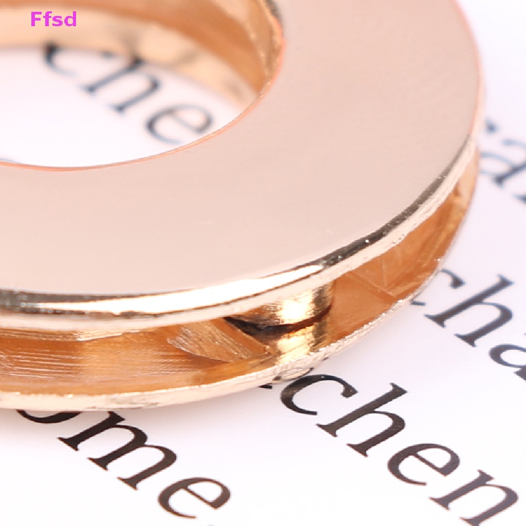 {Ffsd} Set 2 Vòng Đệm Vít Trang Trí Túi Xách / Giày Dép Hàng Bán Chạy