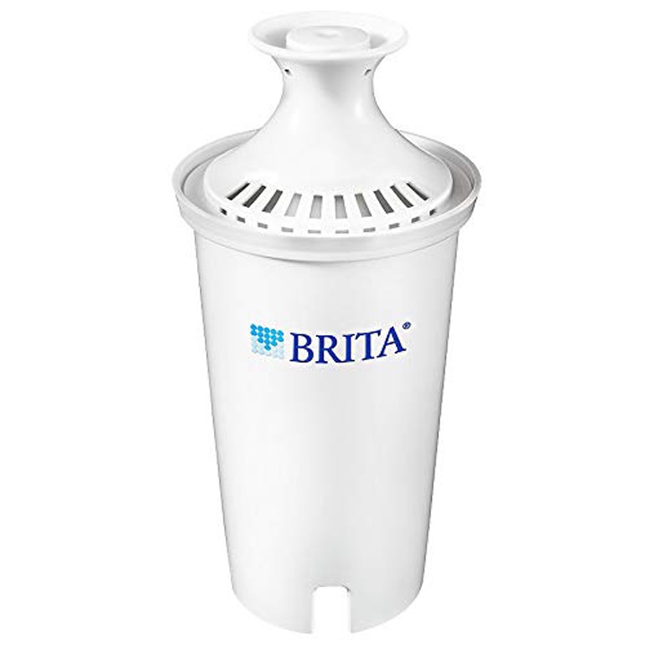 Bộ bình lọc nước Brita Lake Pitcher + 2 lõi lọc, White