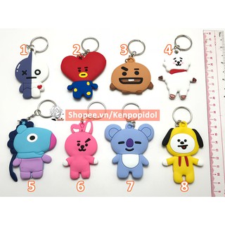 Móc Chìa Khóa BT21 Phụ Kiện Kpop BTS