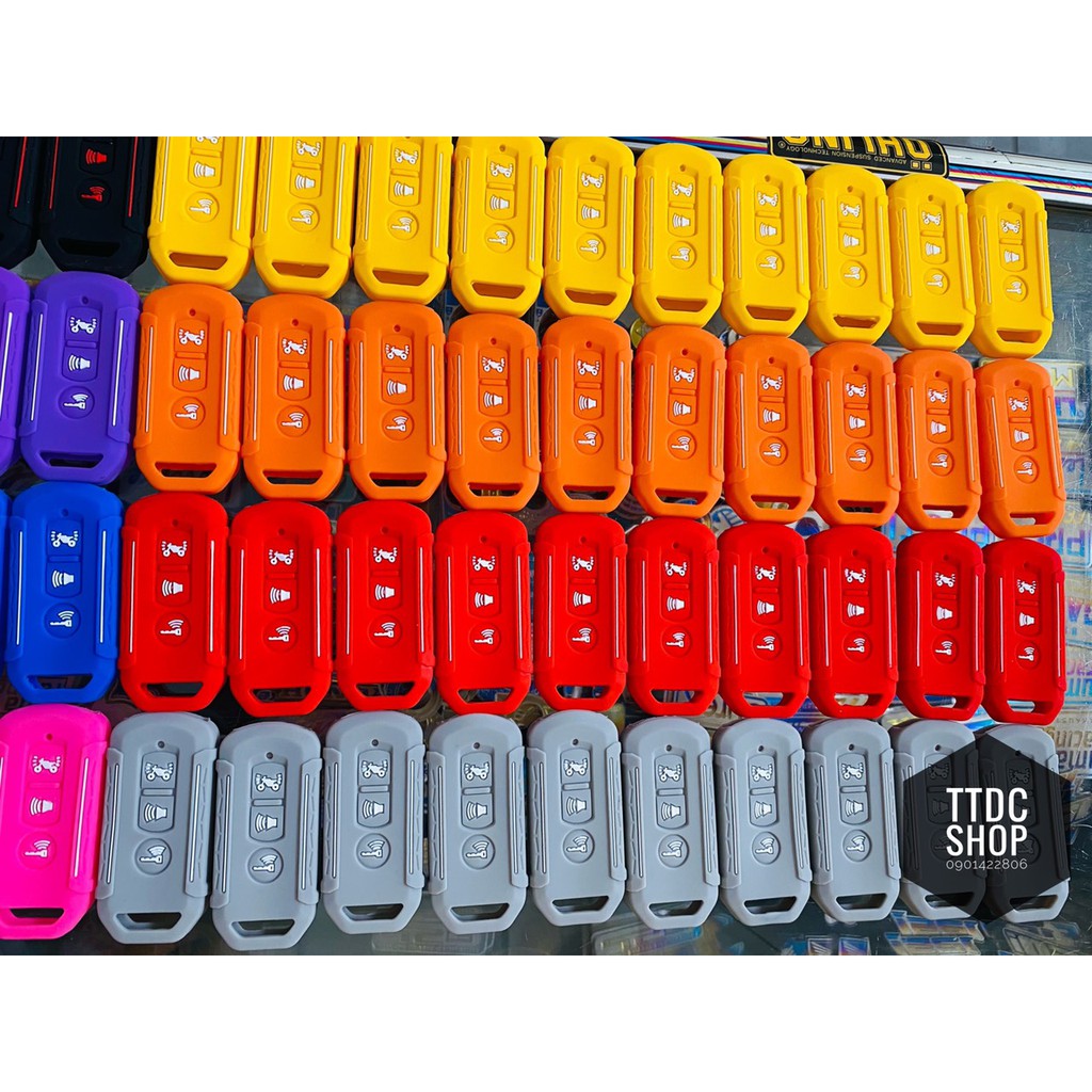 Bao Silicon Remote HONDA 2 NÚT