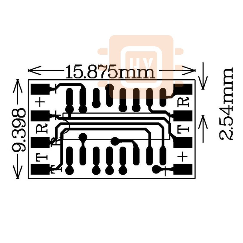 5pcs mini RS232 MAX3232 Levels to TTL level converter board serial converter module