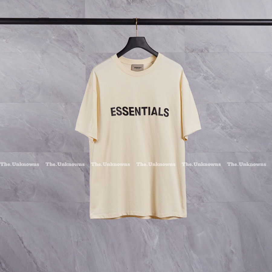 ⚡️[Hight Quality] - Áo tee FOG ESSENTIALS ss20 Cream,Charcoal oversize tee FOG ESSENTIALS ss20,áo thun FOG cao cấp