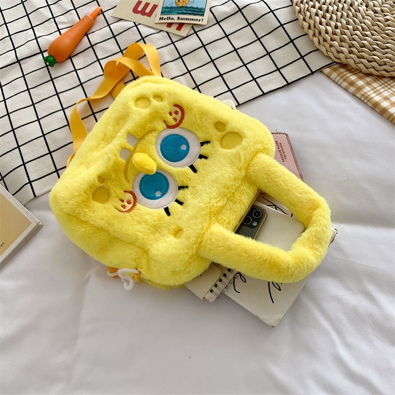 Túi Đeo Chéo Hình SpongeBob Dễ Thương
