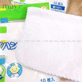 Set 10 Khăn sữa Cotton PIP BABY