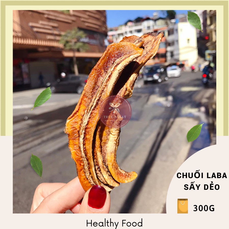 [FREESHIP] Chuối Laba Sấy Dẻo Chuẩn Vị Đà Lạt