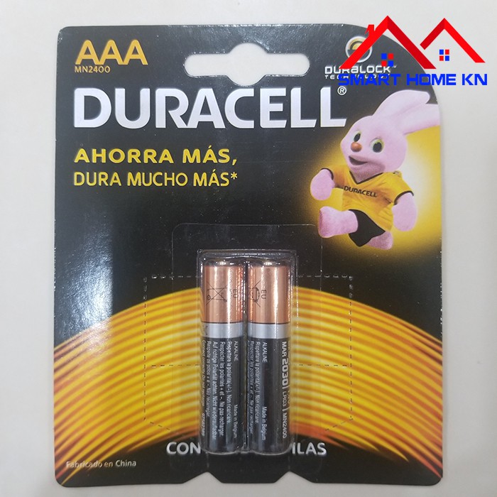 [VỈ 2 VIÊN] Pin duracell aa aaa 1 5v Alkaline máy đo huyết áp omron, pin khóa cửa vân tay