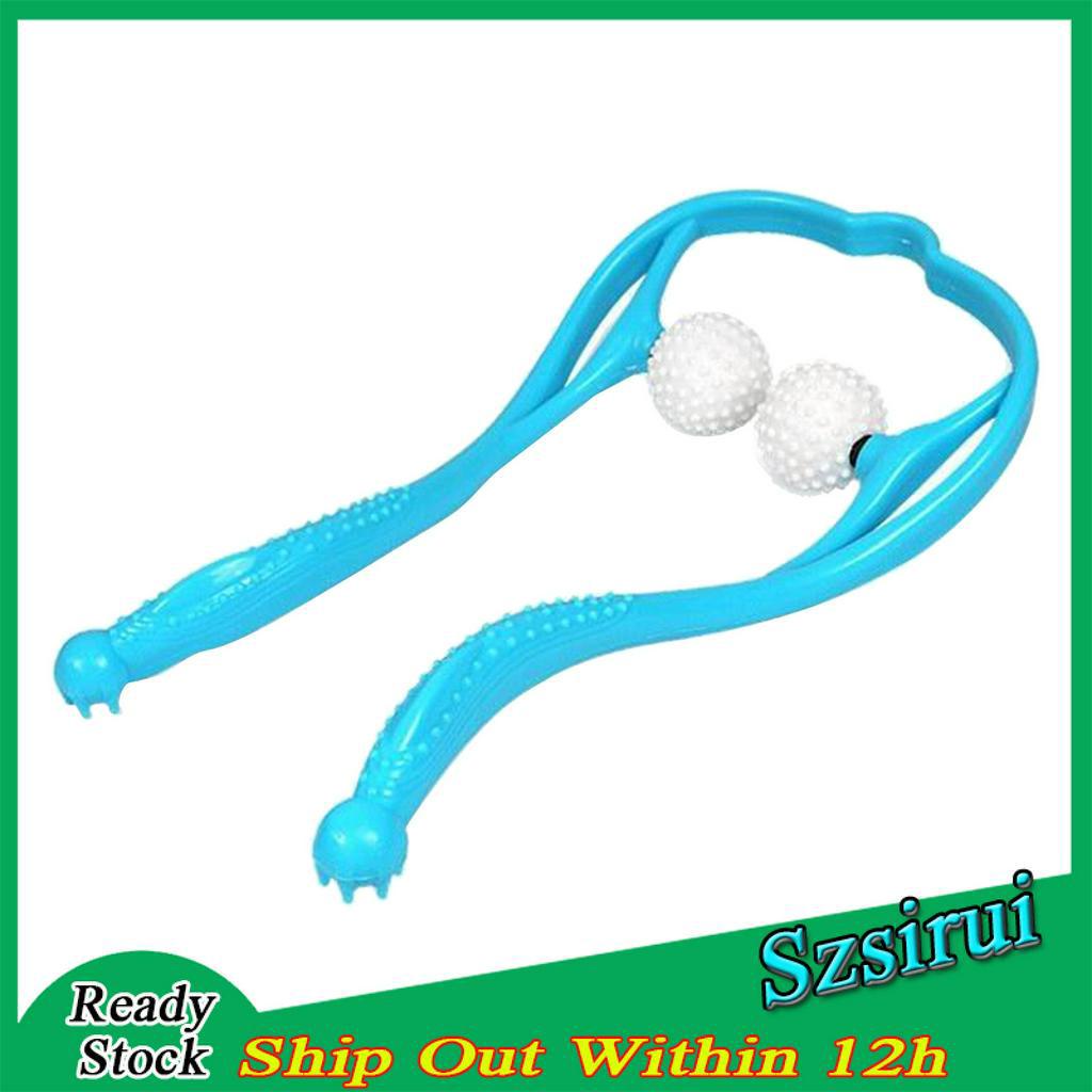 Dụng Cụ Mát Xa Cổ Cầm Tay Hình Chữ U Giảm Căng Thẳng Chống Trượt