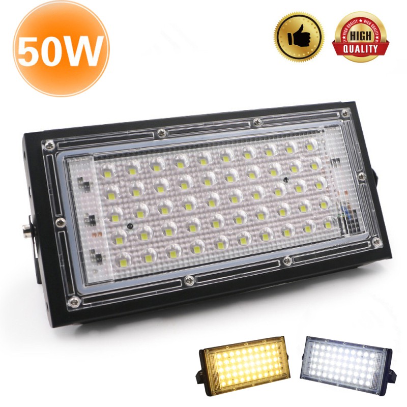 Đèn Led Chiếu Sáng Ngoài Trời 50w Ac 220v Ip65 Chống Nước