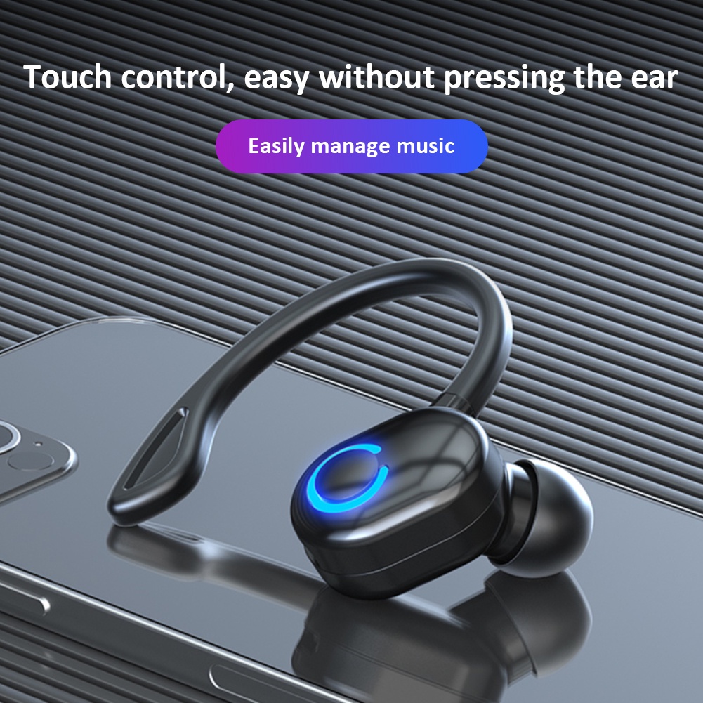 Tai nghe Bluetooth móc tai Tai nghe Tws Tai nghe không dây đơn Tai nghe thể thao Tai nghe thể thao Tai nghe Bluetooth Tai nghe không dâyW6 Tai nghe không dây cảm ứng âm thanh nổi Tai nghe đơn
