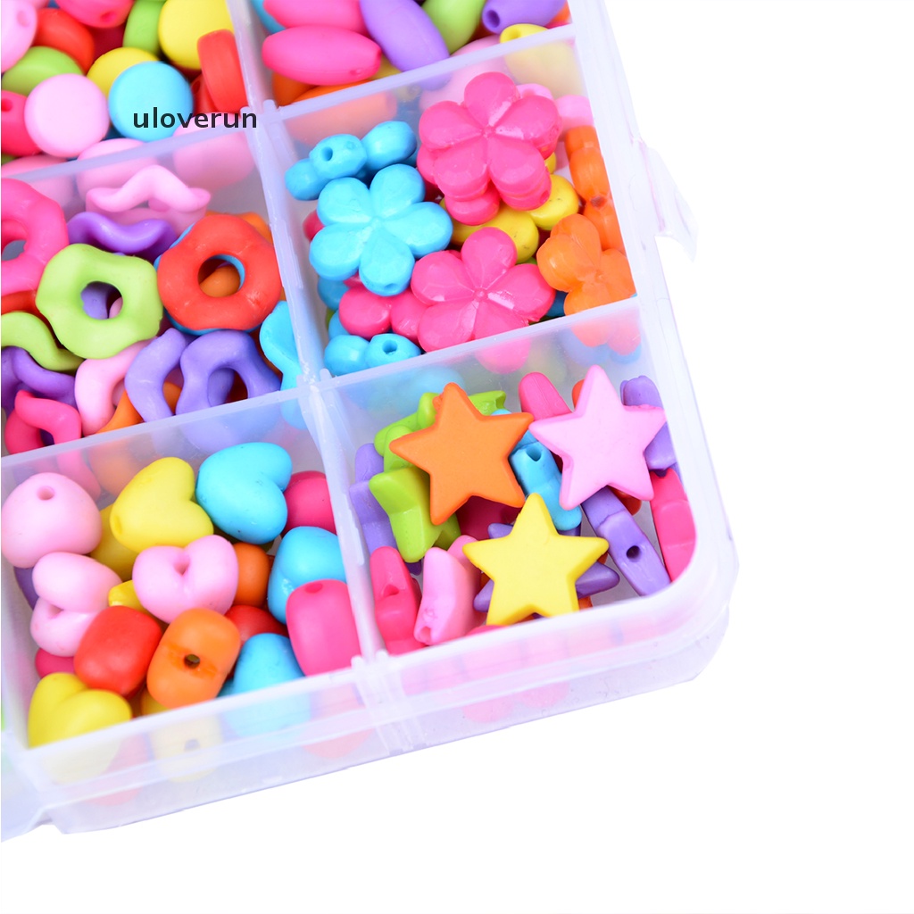 Bộ 450 Hạt Xếp Hình Đầy Màu Sắc Dễ Thương Cho Bé