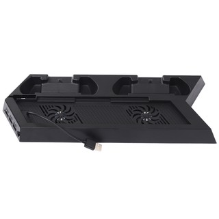 Đế tản nhiệt PS4 với 2 tay cầm điều khiển