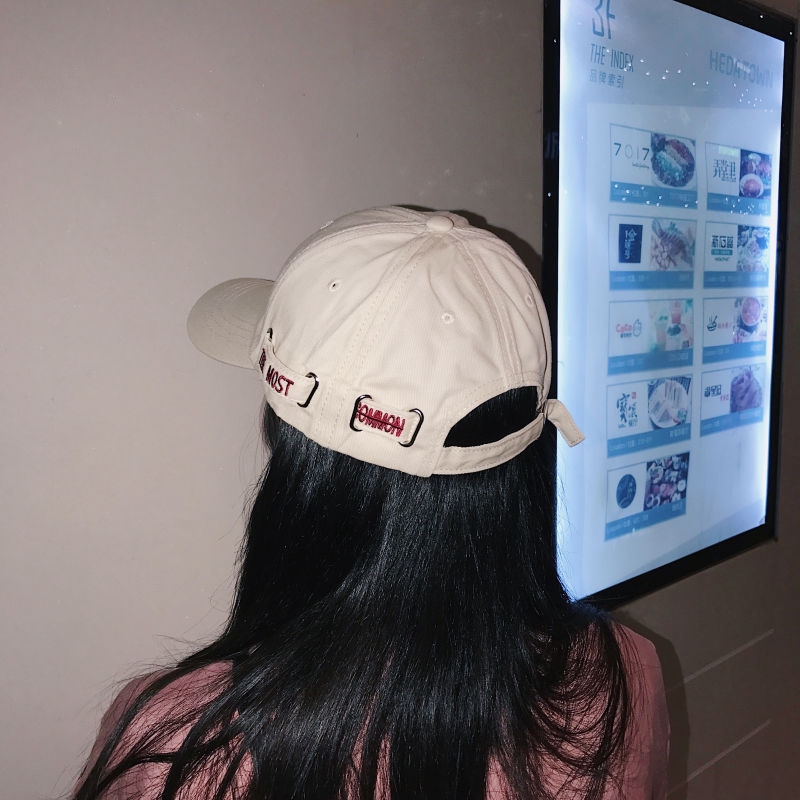 Mũ Lưỡi Trai Thêu Chữ Đơn Giản Cá Tính