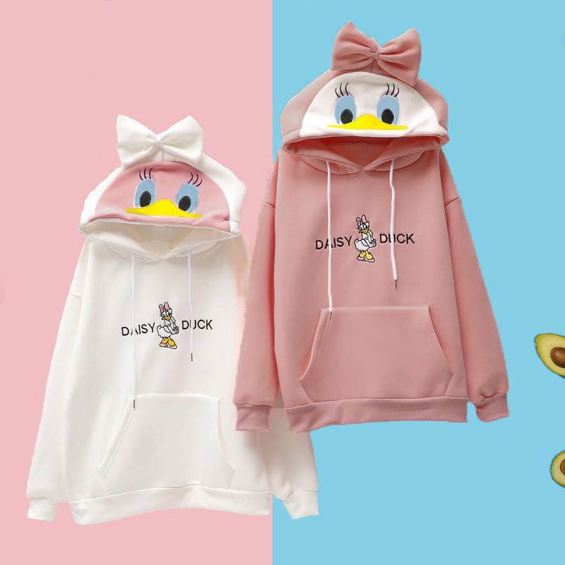 [FREESHIP_50K] Áo hoodie nữ hình con vịt, áo khoác nỉ có nón dễ thương William - NL210 | BigBuy360 - bigbuy360.vn