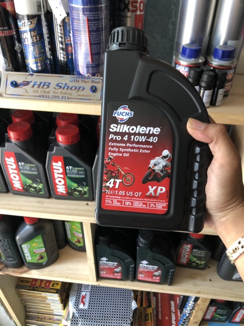 Nhớt fuchs Silkolene 10w40 1 lít 100ml