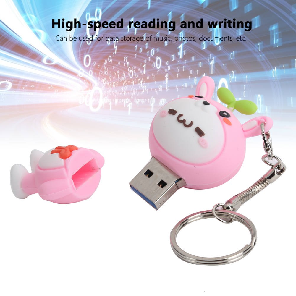 Usb 2.0 Hình Thỏ Hoạt Hình Dễ Thương | WebRaoVat - webraovat.net.vn