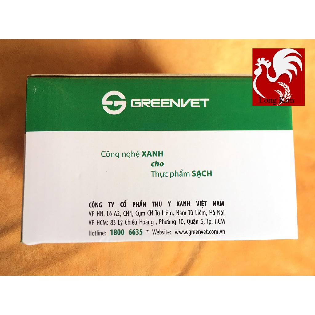 Úm gia cầm NEOX-CHICK Hộp 50 gói 10g Úm gà, vịt, ngan, chim cút