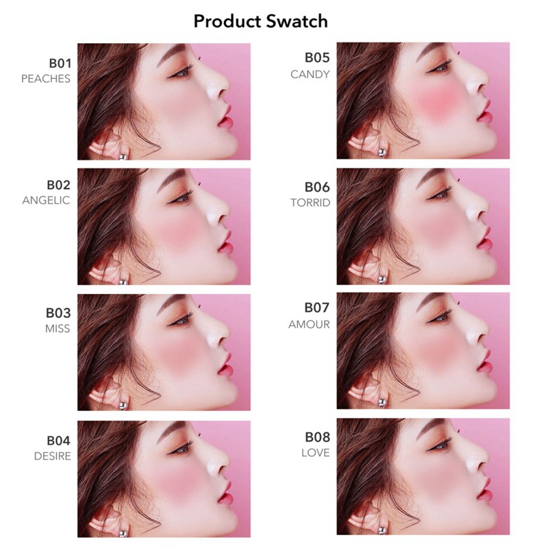 [Hàng mới về] Hộp phấn má hồng màu sắc tinh tế tự nhiên chất lượng cao | BigBuy360 - bigbuy360.vn