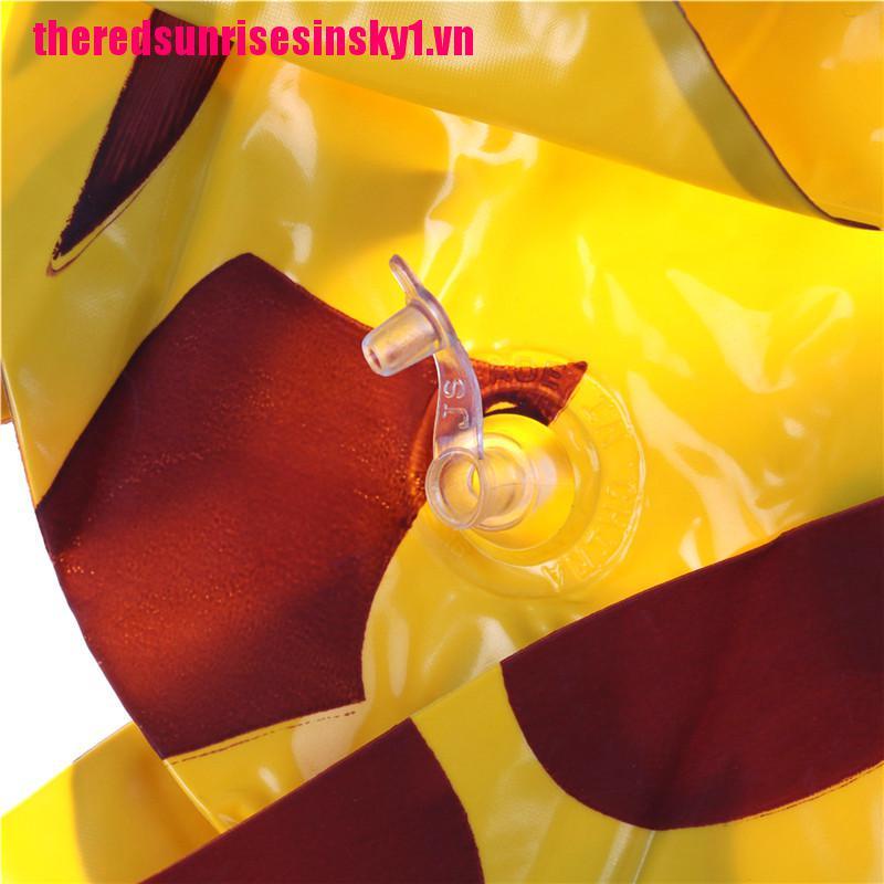 1 Bong bóng bơm hơi bằng PVC hình hươu cao cổ cho trẻ em