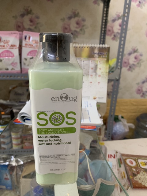 SỮA TẮM SOS DÀNH CHO CHÓ VÀ MÈO 530ML - HÀNG CHÍNH HÃNG