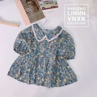 BÁN SỈ ÁO PEPLUM HOA CỔ SEN