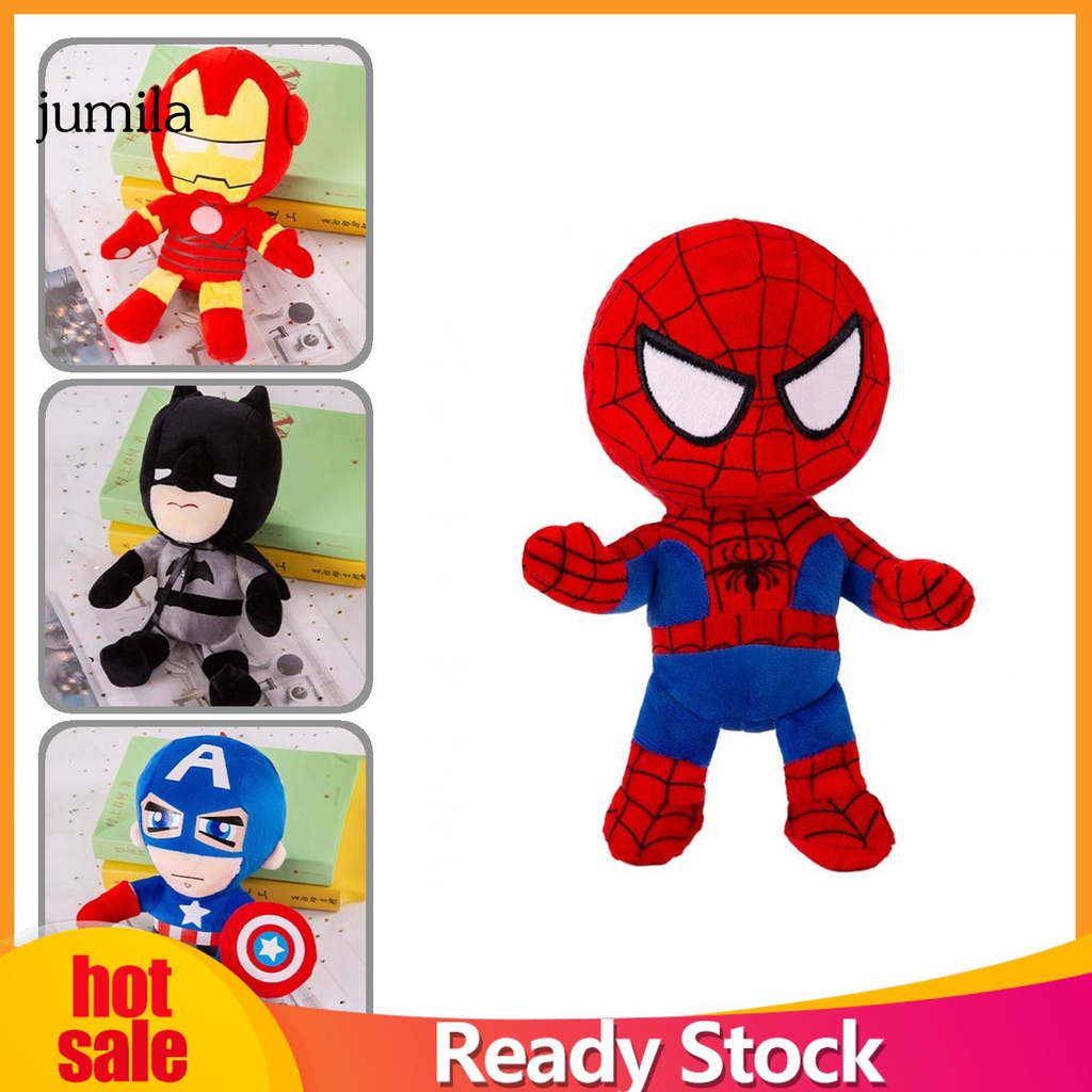 Búp bê nhồi bông hình siêu anh hùng Iron Man Captain America